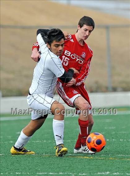Thumbnail 2 in Poteet vs Boyd (Garland ISD Tournament) photogallery.