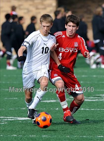 Thumbnail 1 in Poteet vs Boyd (Garland ISD Tournament) photogallery.