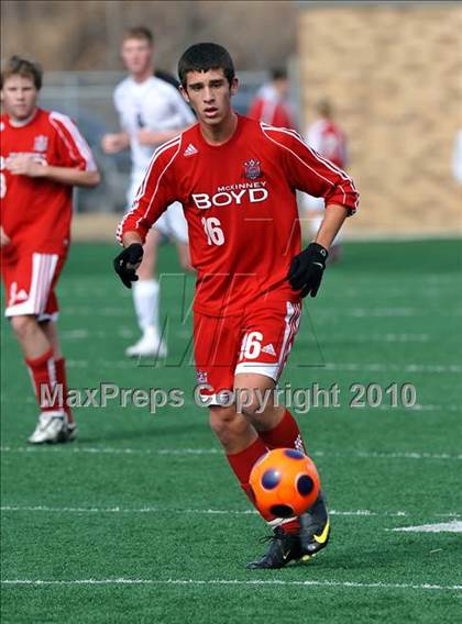 Thumbnail 2 in Poteet vs Boyd (Garland ISD Tournament) photogallery.