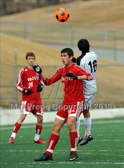 Thumbnail 3 in Poteet vs Boyd (Garland ISD Tournament) photogallery.