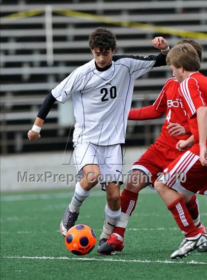 Thumbnail 2 in Poteet vs Boyd (Garland ISD Tournament) photogallery.