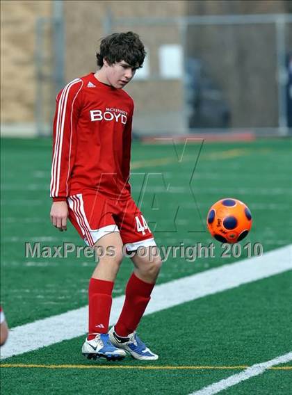 Thumbnail 3 in Poteet vs Boyd (Garland ISD Tournament) photogallery.