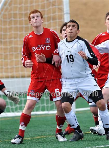 Thumbnail 1 in Poteet vs Boyd (Garland ISD Tournament) photogallery.