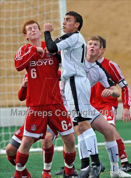 Thumbnail 3 in Poteet vs Boyd (Garland ISD Tournament) photogallery.