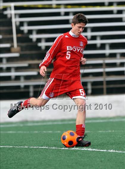 Thumbnail 2 in Poteet vs Boyd (Garland ISD Tournament) photogallery.