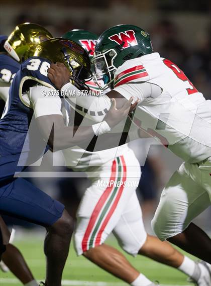 Thumbnail 2 in The Woodlands vs Klein Collins (UIL 6A D1 Football Area) photogallery.
