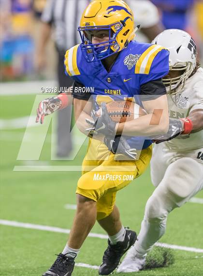 Thumbnail 2 in Warren Central vs. Carmel (IHSAA 6A Final) photogallery.