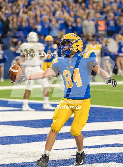 Thumbnail 3 in Warren Central vs. Carmel (IHSAA 6A Final) photogallery.