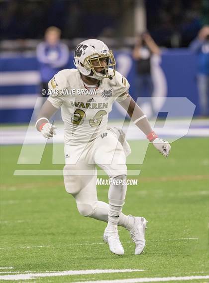Thumbnail 3 in Warren Central vs. Carmel (IHSAA 6A Final) photogallery.