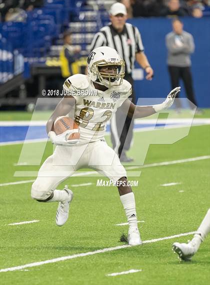 Thumbnail 2 in Warren Central vs. Carmel (IHSAA 6A Final) photogallery.