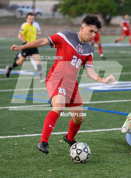 Thumbnail 2 in Johnson vs Lee (UIL 6A Region 4 Quarterfinals) photogallery.