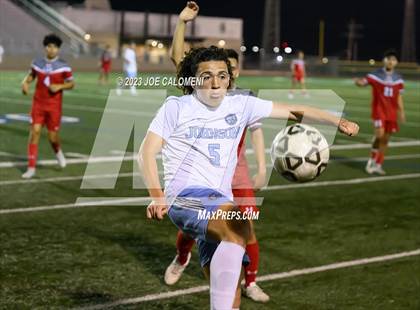 Thumbnail 2 in Johnson vs Lee (UIL 6A Region 4 Quarterfinals) photogallery.