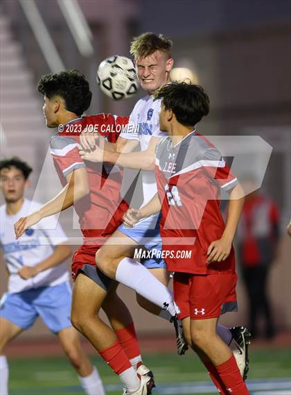 Thumbnail 2 in Johnson vs Lee (UIL 6A Region 4 Quarterfinals) photogallery.