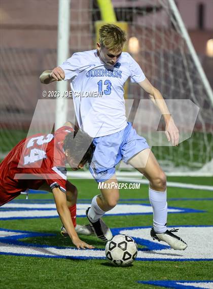 Thumbnail 3 in Johnson vs Lee (UIL 6A Region 4 Quarterfinals) photogallery.