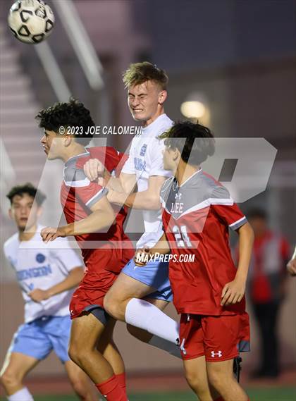 Thumbnail 1 in Johnson vs Lee (UIL 6A Region 4 Quarterfinals) photogallery.
