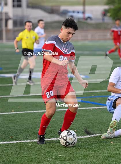 Thumbnail 1 in Johnson vs Lee (UIL 6A Region 4 Quarterfinals) photogallery.