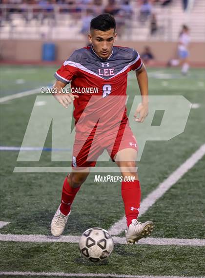 Thumbnail 3 in Johnson vs Lee (UIL 6A Region 4 Quarterfinals) photogallery.