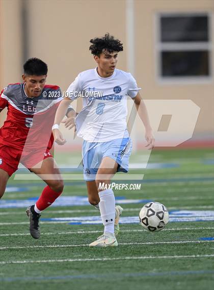 Thumbnail 2 in Johnson vs Lee (UIL 6A Region 4 Quarterfinals) photogallery.