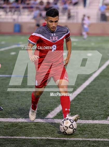 Thumbnail 1 in Johnson vs Lee (UIL 6A Region 4 Quarterfinals) photogallery.