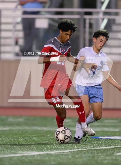 Thumbnail 1 in Johnson vs Lee (UIL 6A Region 4 Quarterfinals) photogallery.