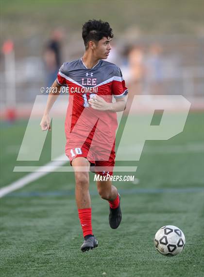 Thumbnail 2 in Johnson vs Lee (UIL 6A Region 4 Quarterfinals) photogallery.