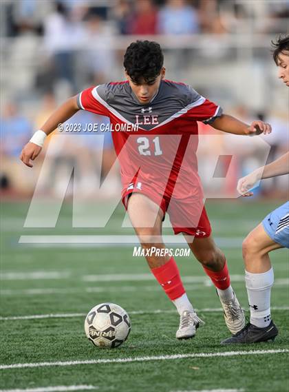 Thumbnail 1 in Johnson vs Lee (UIL 6A Region 4 Quarterfinals) photogallery.