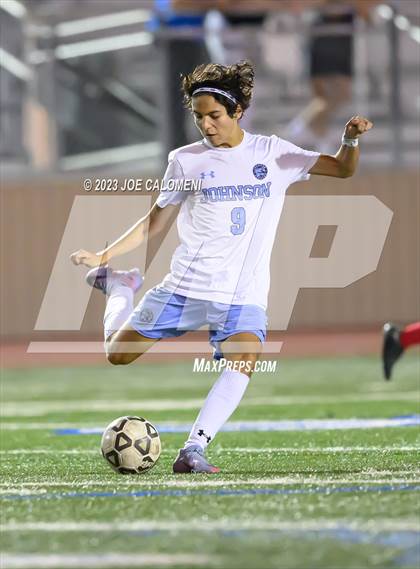 Thumbnail 3 in Johnson vs Lee (UIL 6A Region 4 Quarterfinals) photogallery.