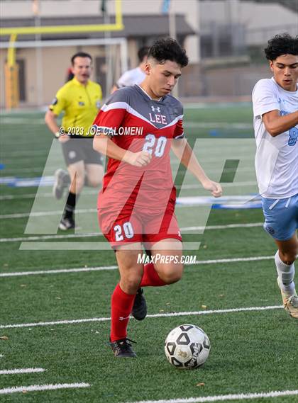 Thumbnail 1 in Johnson vs Lee (UIL 6A Region 4 Quarterfinals) photogallery.