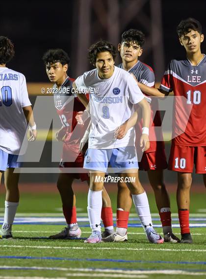 Thumbnail 1 in Johnson vs Lee (UIL 6A Region 4 Quarterfinals) photogallery.