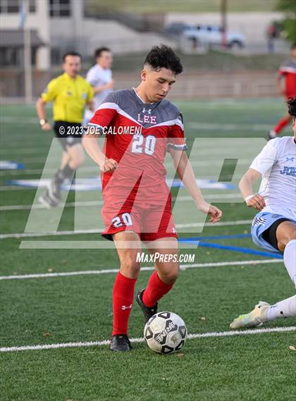 Thumbnail 3 in Johnson vs Lee (UIL 6A Region 4 Quarterfinals) photogallery.