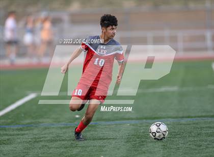Thumbnail 3 in Johnson vs Lee (UIL 6A Region 4 Quarterfinals) photogallery.