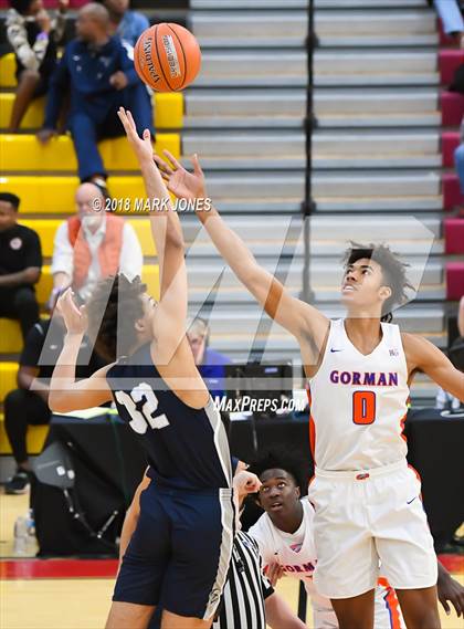 Thumbnail 1 in Bishop Gorman vs. Gonzaga Prep (Hoophall West Tournament) photogallery.