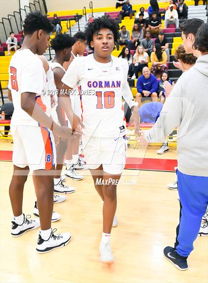 Thumbnail 3 in Bishop Gorman vs. Gonzaga Prep (Hoophall West Tournament) photogallery.