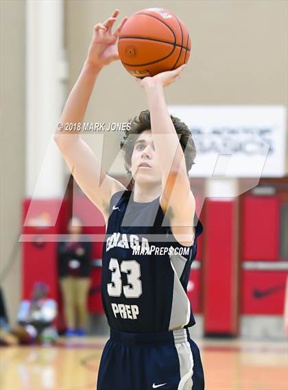 Thumbnail 1 in Bishop Gorman vs. Gonzaga Prep (Hoophall West Tournament) photogallery.