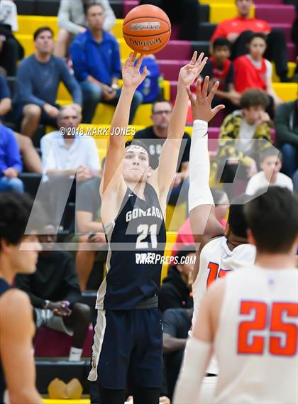 Thumbnail 3 in Bishop Gorman vs. Gonzaga Prep (Hoophall West Tournament) photogallery.
