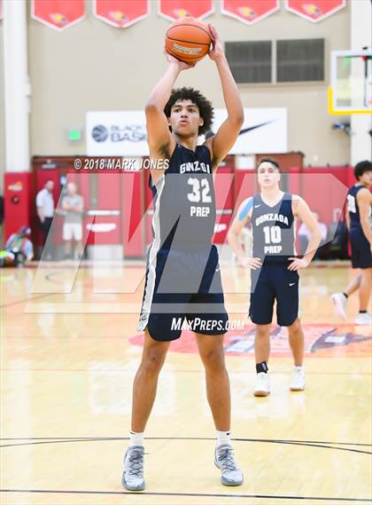 Thumbnail 2 in Bishop Gorman vs. Gonzaga Prep (Hoophall West Tournament) photogallery.