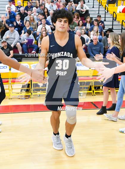 Thumbnail 1 in Bishop Gorman vs. Gonzaga Prep (Hoophall West Tournament) photogallery.