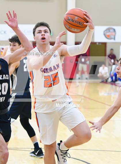 Thumbnail 2 in Bishop Gorman vs. Gonzaga Prep (Hoophall West Tournament) photogallery.