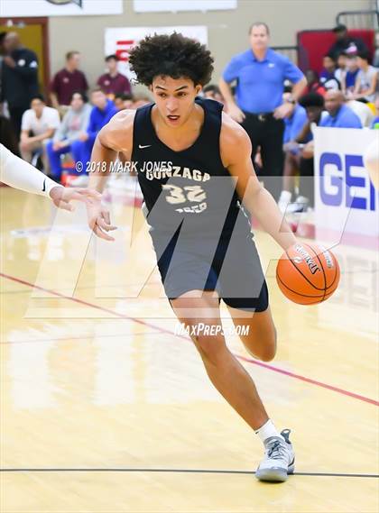 Thumbnail 1 in Bishop Gorman vs. Gonzaga Prep (Hoophall West Tournament) photogallery.