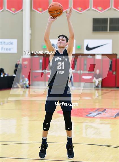 Thumbnail 2 in Bishop Gorman vs. Gonzaga Prep (Hoophall West Tournament) photogallery.