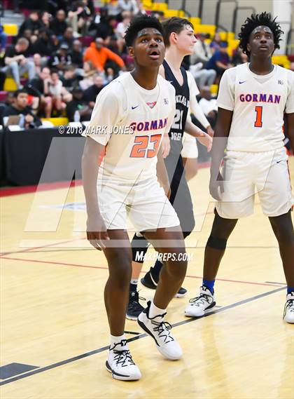 Thumbnail 2 in Bishop Gorman vs. Gonzaga Prep (Hoophall West Tournament) photogallery.
