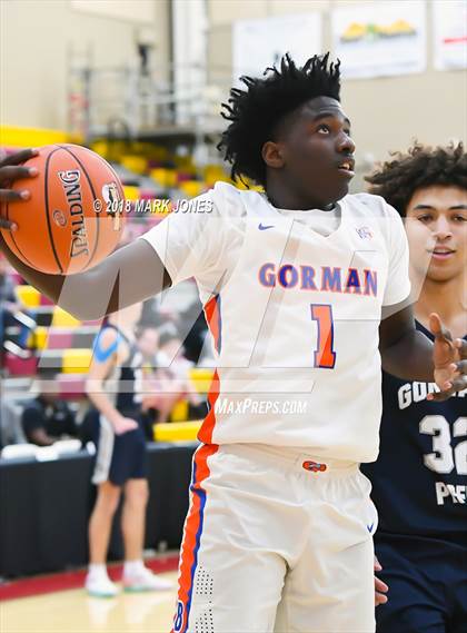 Thumbnail 1 in Bishop Gorman vs. Gonzaga Prep (Hoophall West Tournament) photogallery.