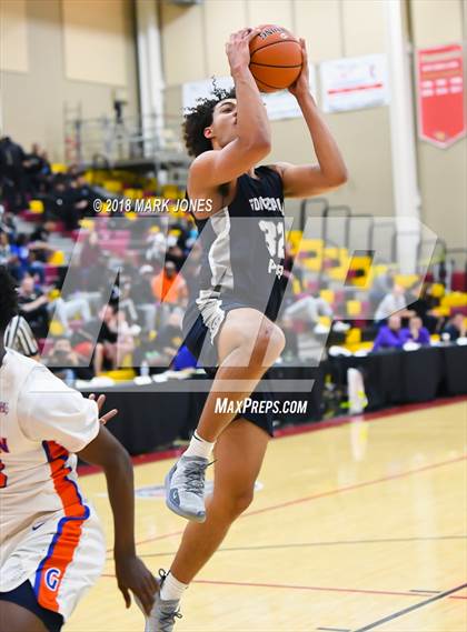 Thumbnail 1 in Bishop Gorman vs. Gonzaga Prep (Hoophall West Tournament) photogallery.