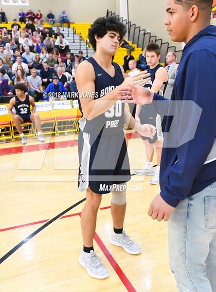 Thumbnail 2 in Bishop Gorman vs. Gonzaga Prep (Hoophall West Tournament) photogallery.