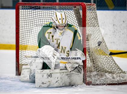 Thumbnail 3 in Hudsonville vs Lumen Christi Catholic (Jenison Invitational)  photogallery.