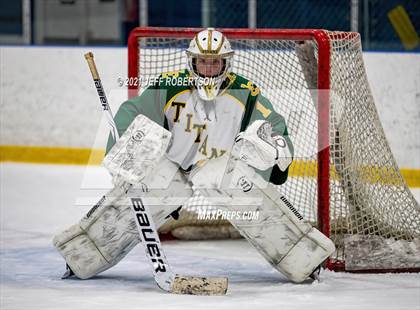 Thumbnail 1 in Hudsonville vs Lumen Christi Catholic (Jenison Invitational)  photogallery.