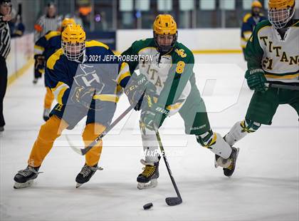 Thumbnail 2 in Hudsonville vs Lumen Christi Catholic (Jenison Invitational)  photogallery.