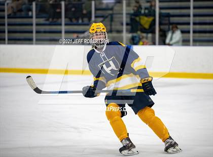 Thumbnail 2 in Hudsonville vs Lumen Christi Catholic (Jenison Invitational)  photogallery.