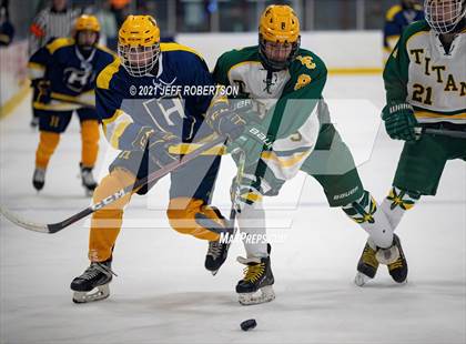 Thumbnail 1 in Hudsonville vs Lumen Christi Catholic (Jenison Invitational)  photogallery.