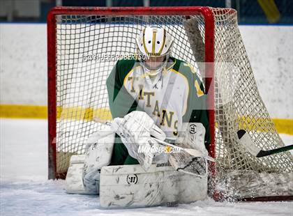 Thumbnail 2 in Hudsonville vs Lumen Christi Catholic (Jenison Invitational)  photogallery.